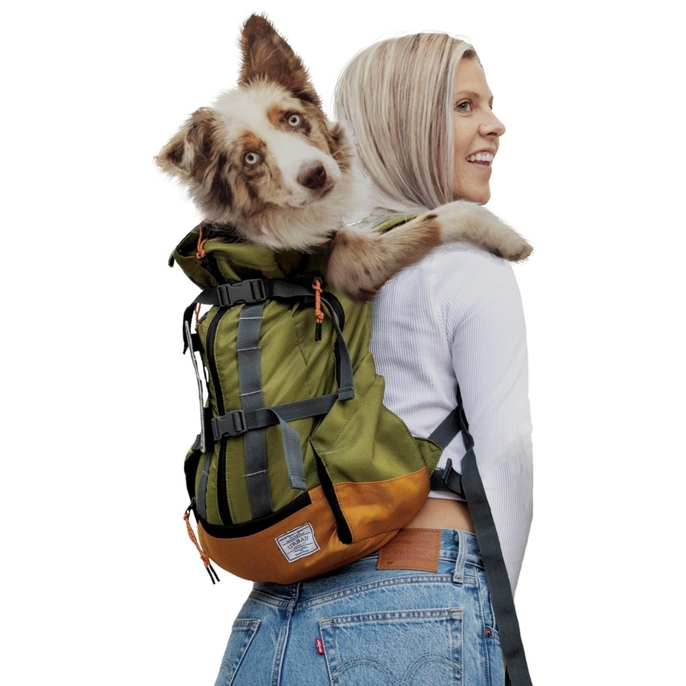 K9 Sport Sack Urban 3 Large Dog Carrier Backpack Leafy Green Pet Hiking Travel